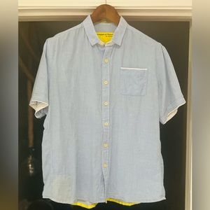Descendant of Thieves - button down short sleeve shirt